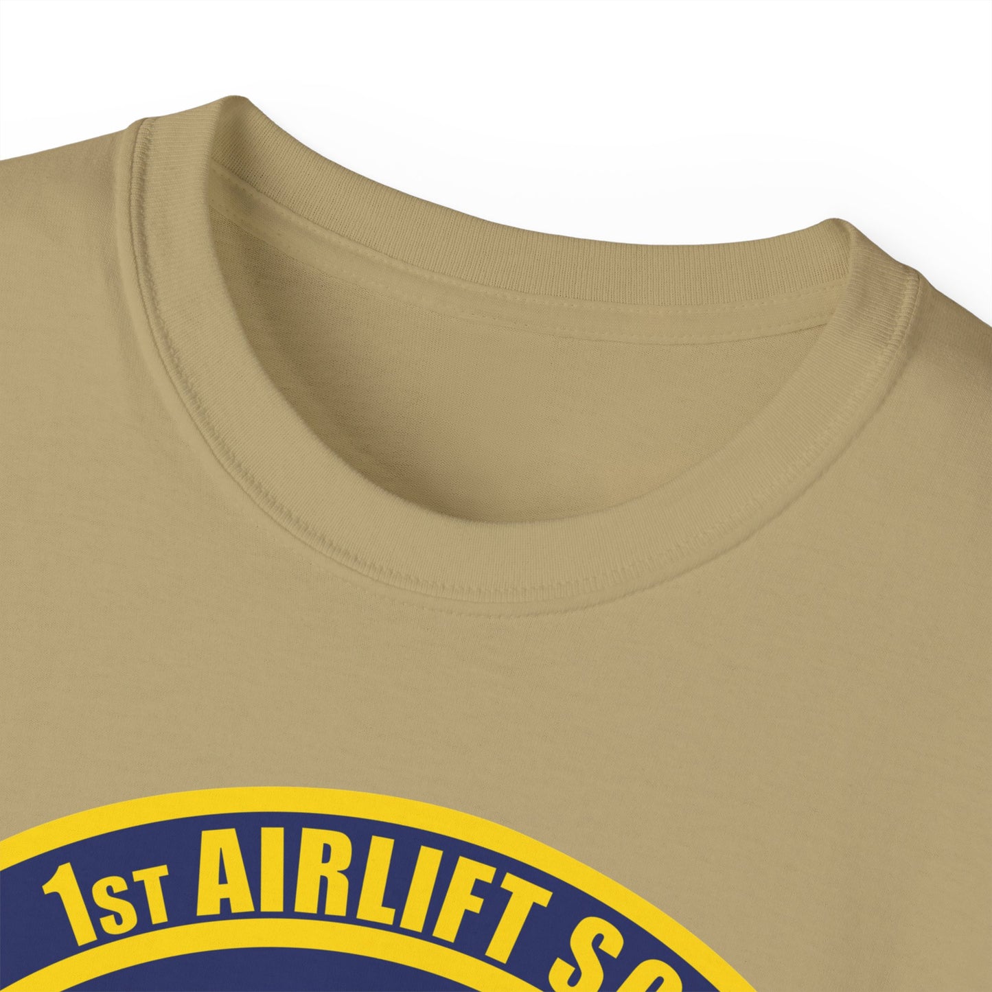 Unisex Ultra Cotton Tee - USAF - 1st Airlift Squadron wo txt X 300
