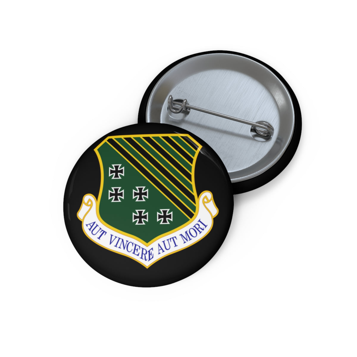 Custom Pin Button - USAF - 1st Fighter Wing wo txt