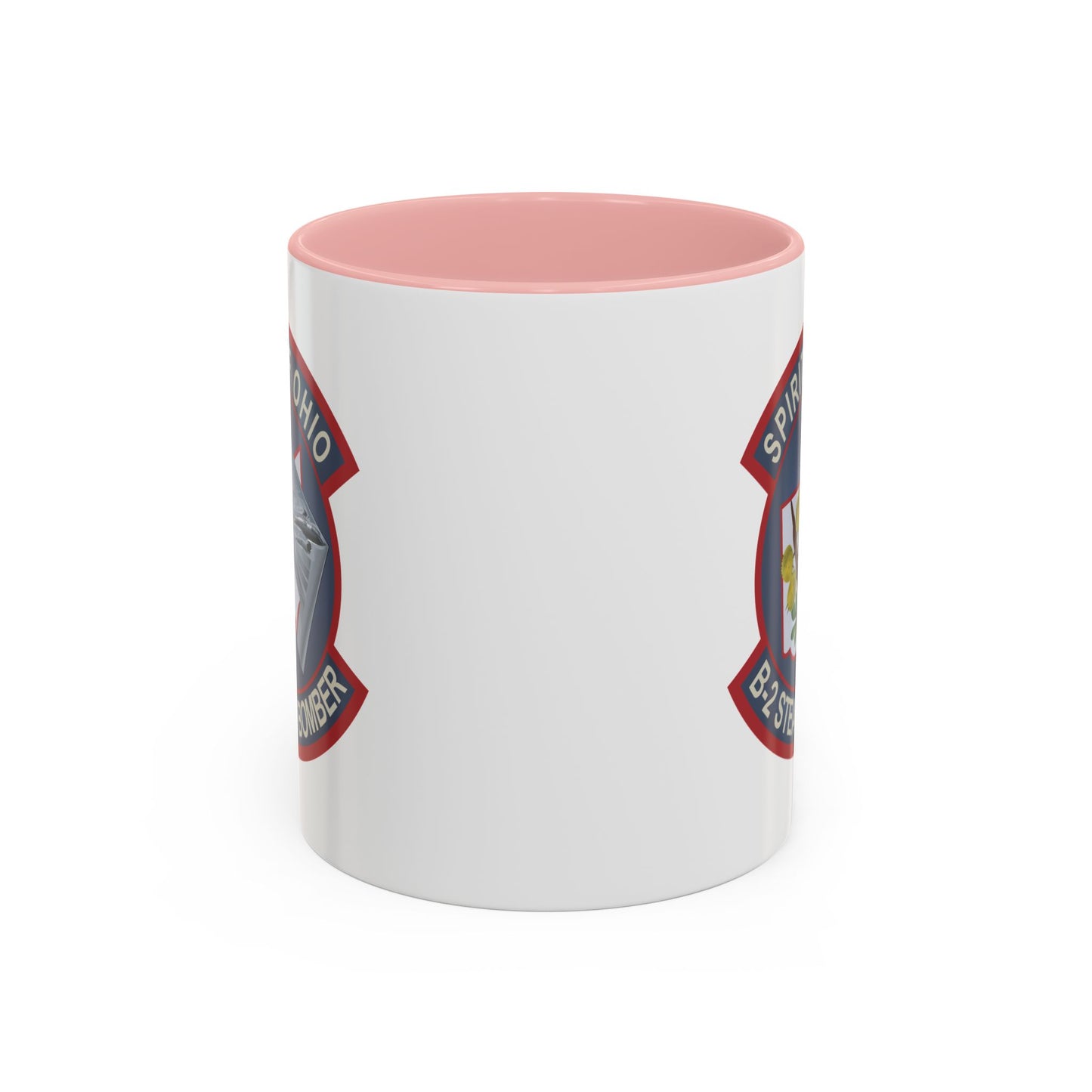 Accent Coffee Mug (11oz & 15oz) - USAF - B2 - Spirit of Ohio - Stealth Bomber wo txt X 300