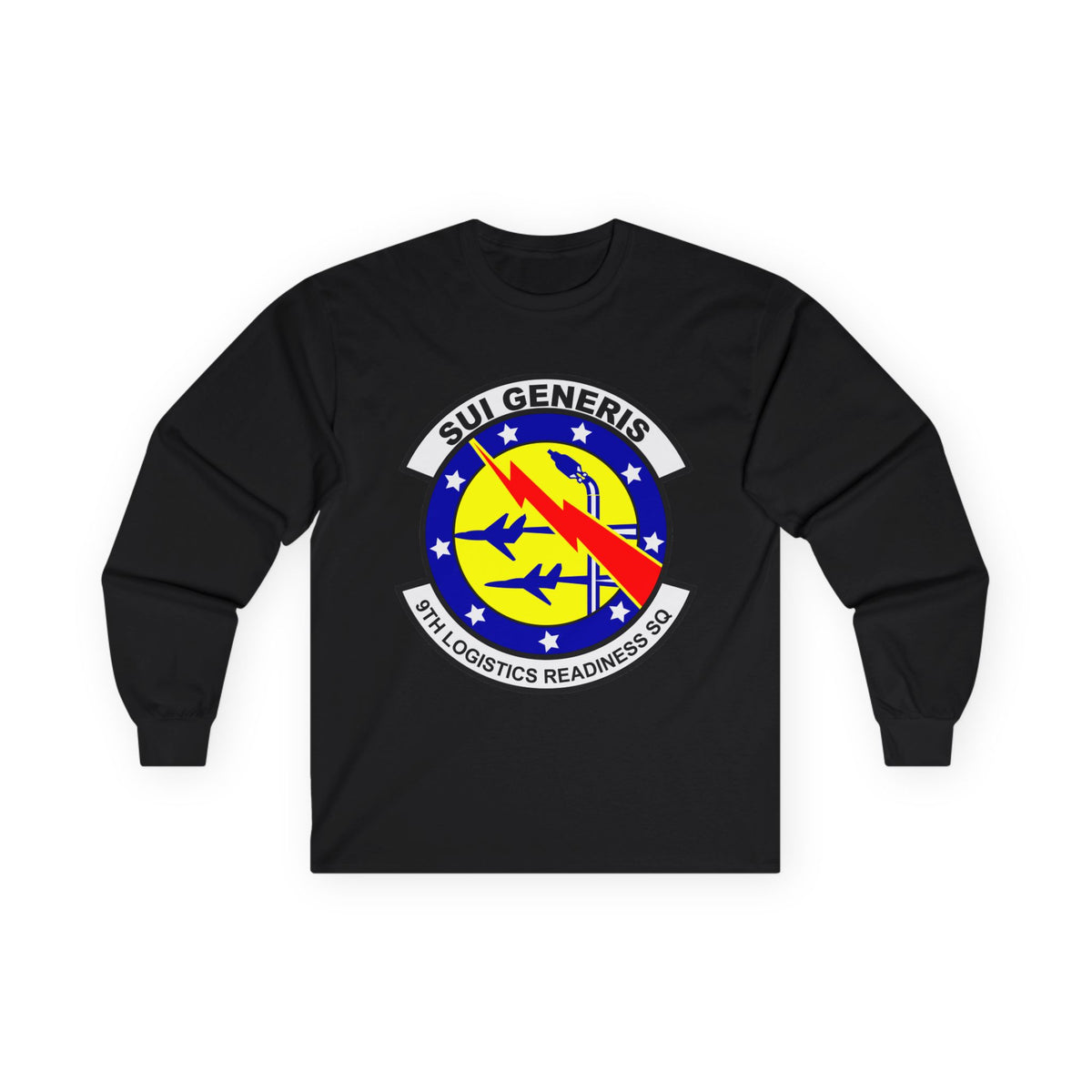 Unisex Ultra Cotton Long Sleeve Tee - USAF - 9th Logistics Readiness Squadron wo txt X 300