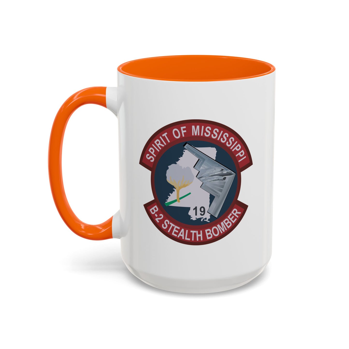 Accent Coffee Mug (11oz & 15oz) - USAF - B2 - Spirit of Mississippi - Stealth Bomber wo txt X 300