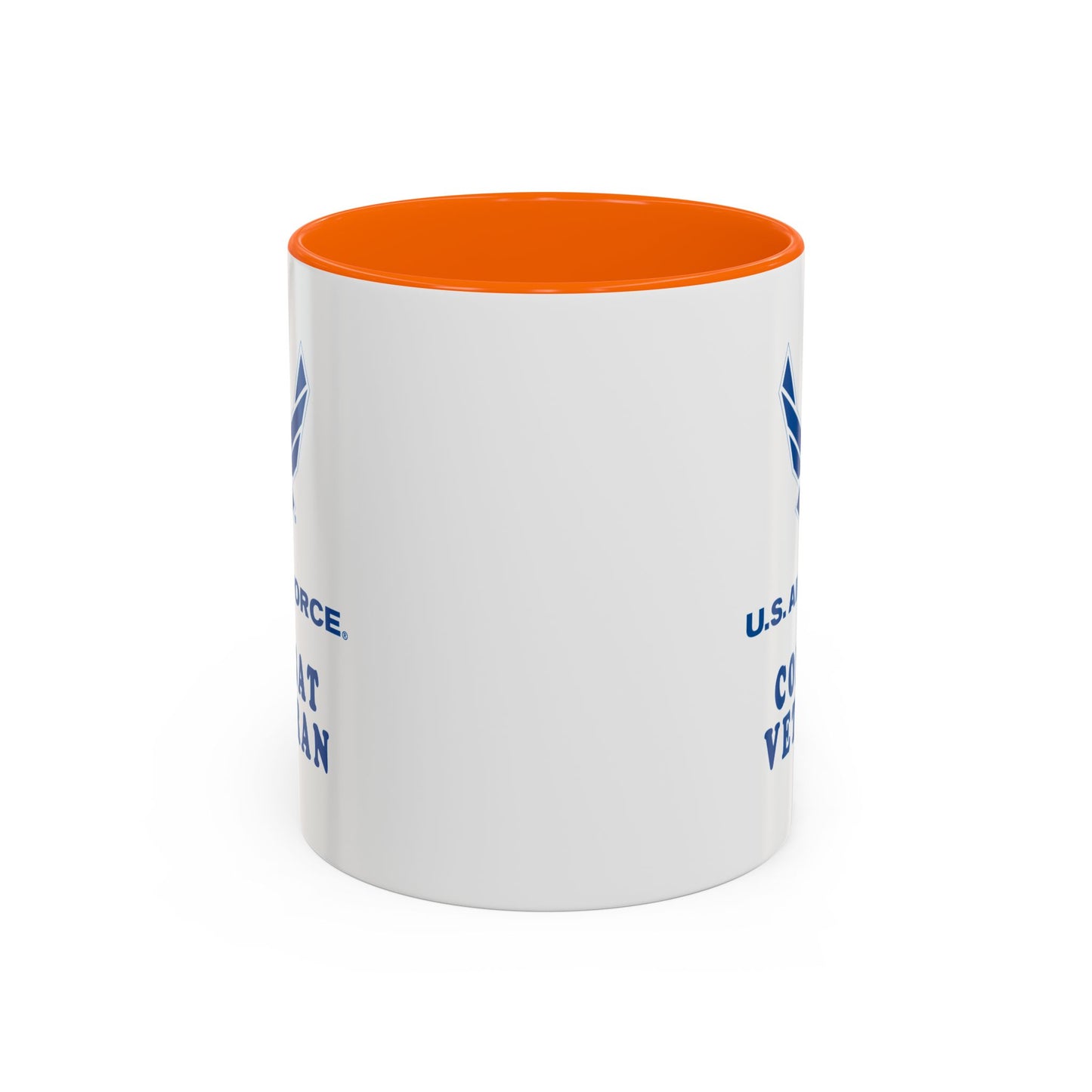 Accent Coffee Mug (11oz & 15oz) - USAF - Air Force - Combat Veteran X 300