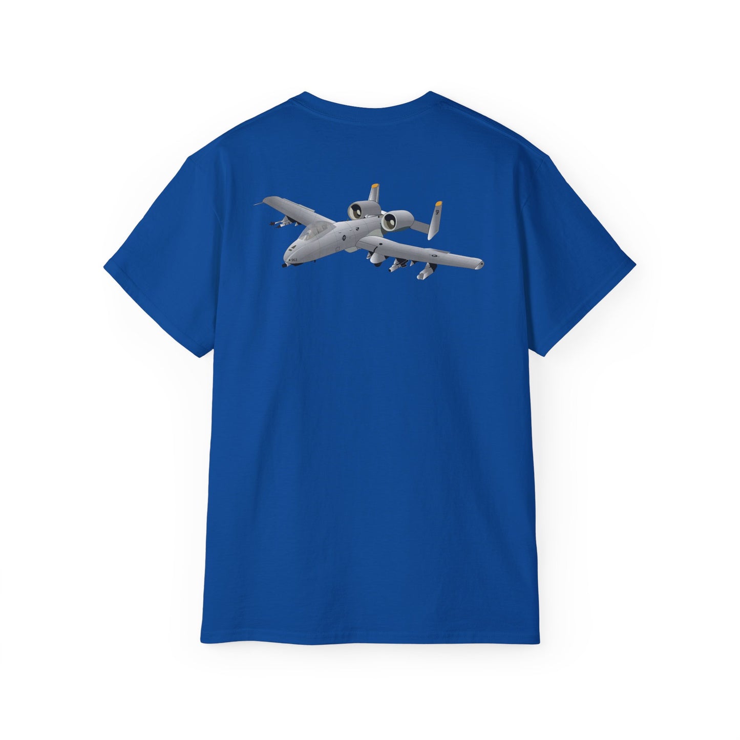 Unisex Ultra Cotton Tee - Aircraft - A10 - Front - Top - Oblique X 300