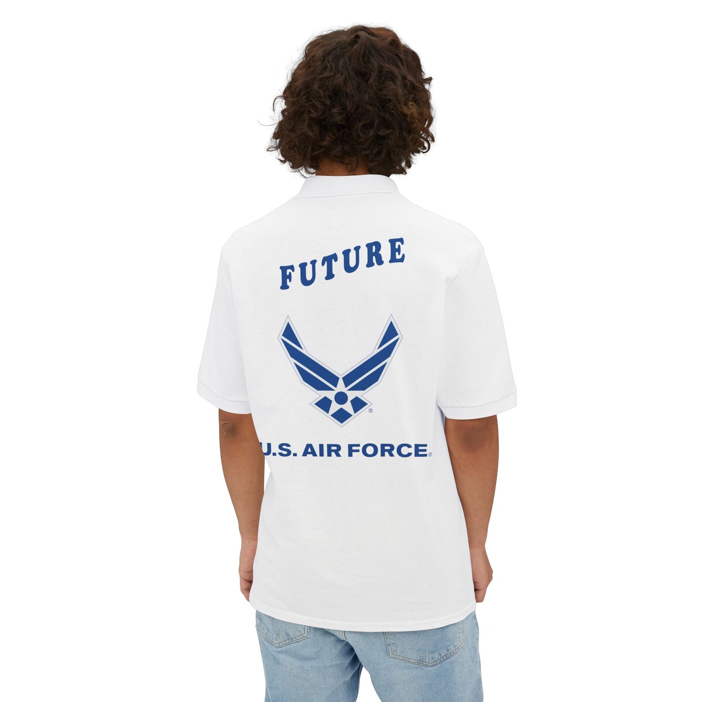 Men's Piqué Polo - USAF - Future Air Force X 300