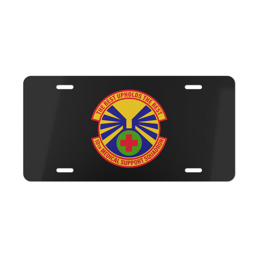 License Plate - USAF - 10th Medical Support Squadron wo txt