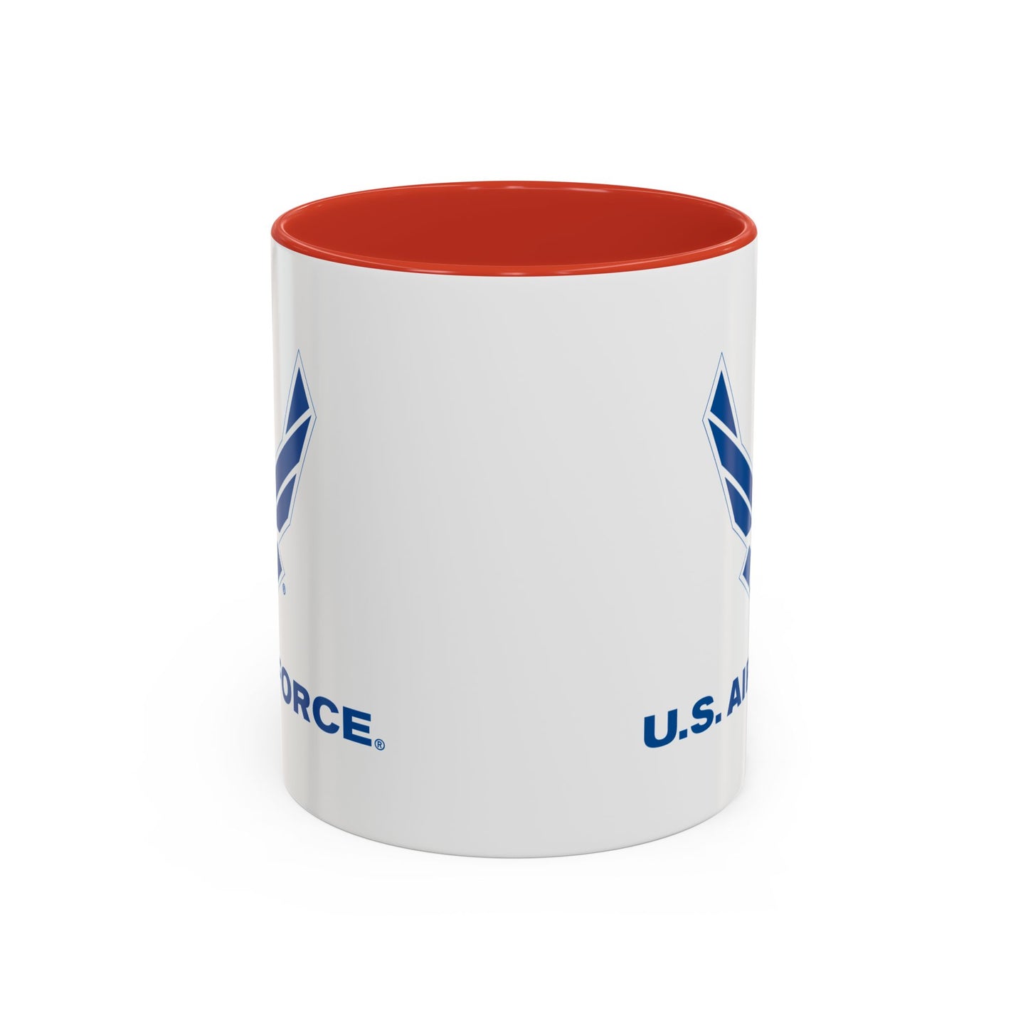 Accent Coffee Mug (11oz & 15oz) - USAF Logo, TM Txt - U S Air Force X 300