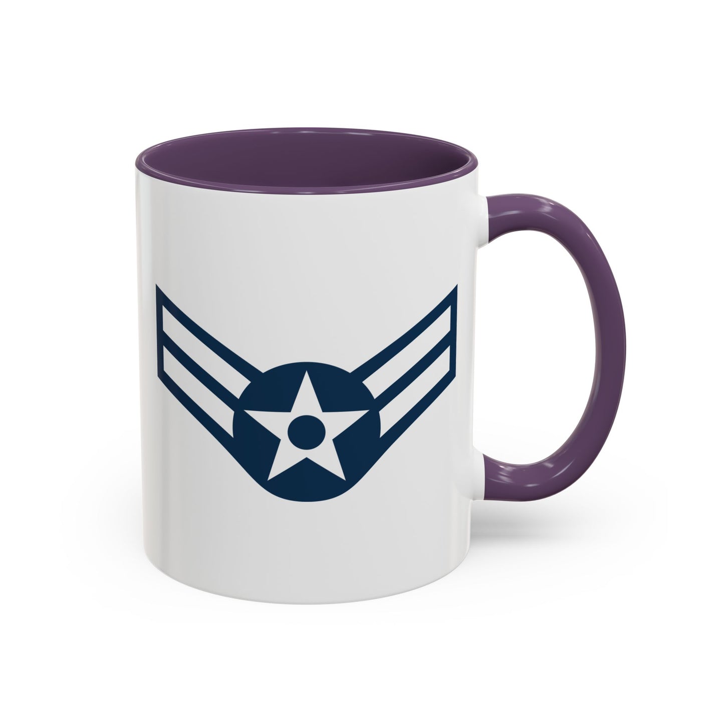 Accent Coffee Mug (11oz & 15oz) - USAF - Airman - First Class (E3) - 2020