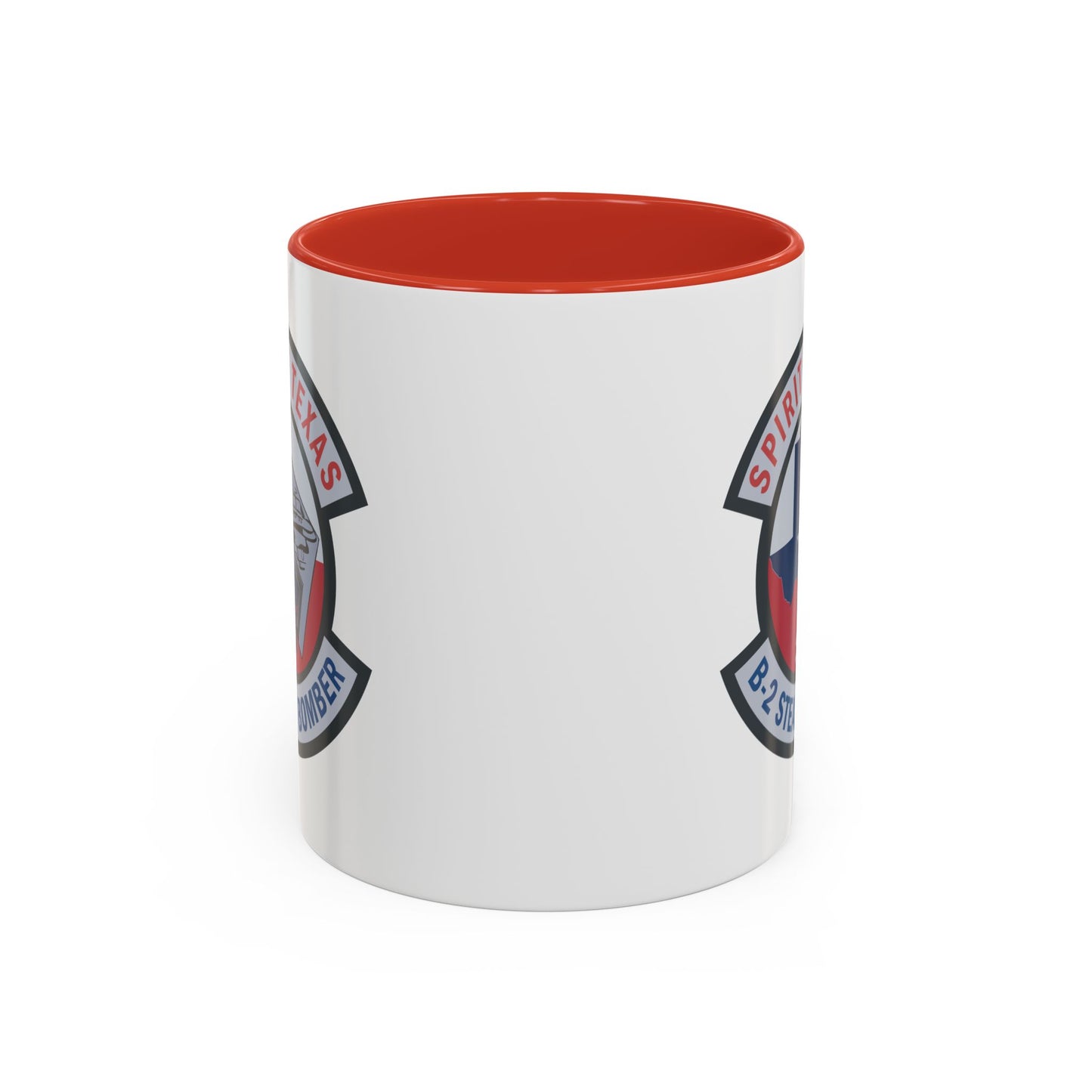 Accent Coffee Mug (11oz & 15oz) - USAF - B2 - Spirit of Texas - Stealth Bomber wo txt X 300