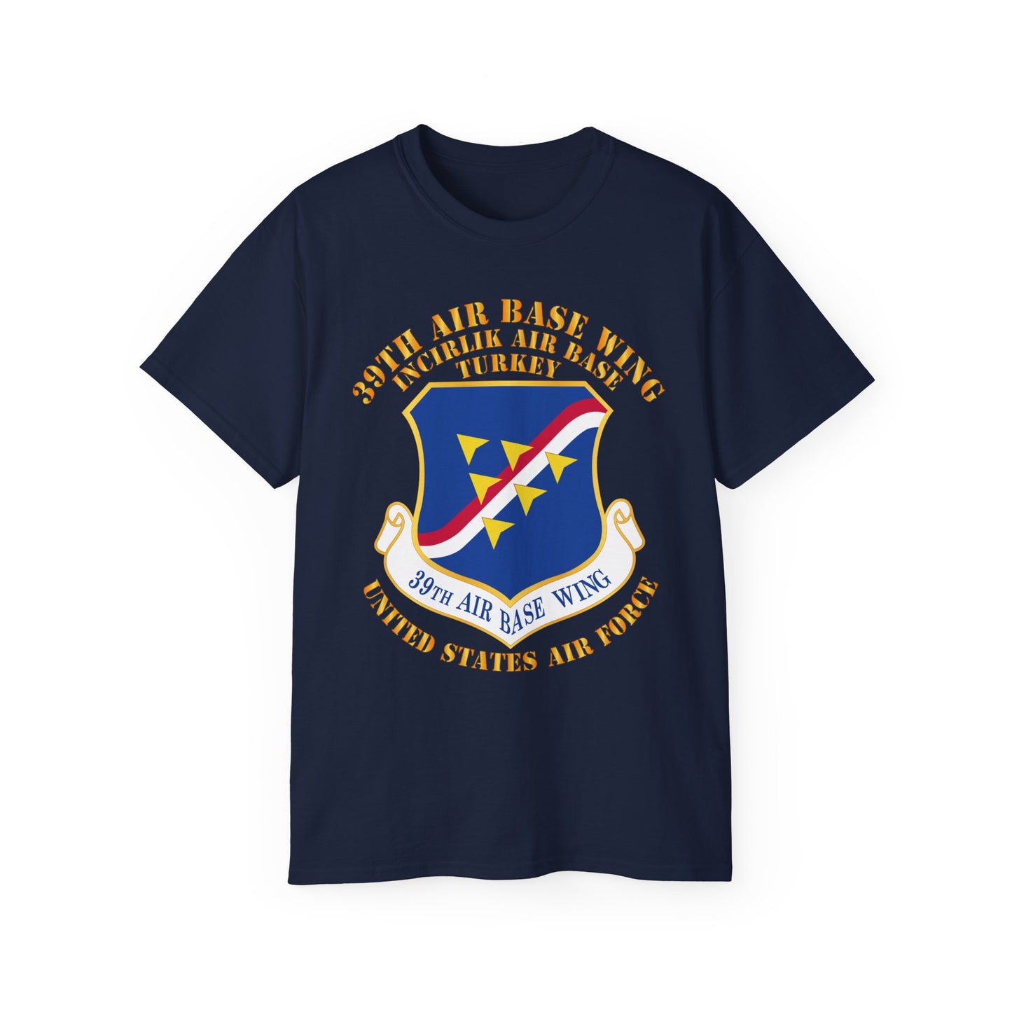Unisex Ultra Cotton Tee - USAF - 39th Airbase Wing - 3rd AF - Incirlik Air Base - Turkey