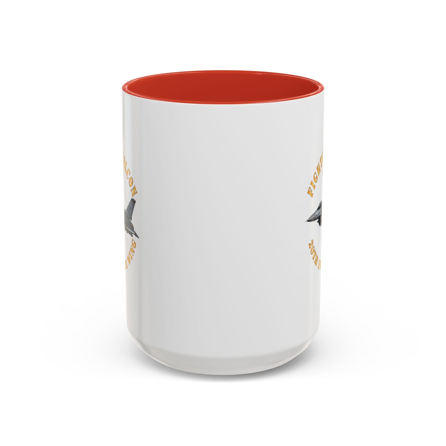 Accent Coffee Mug (11oz & 15oz) - USAF - F-16 Fighting Falcon - 20th Fighter Wing X 300