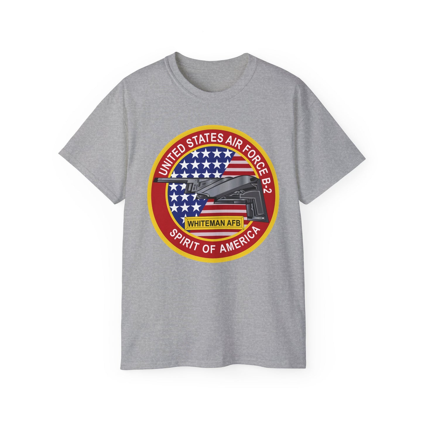 Unisex Ultra Cotton Tee - USAF - B2 - Spirit - Stealth Bomber wo Txt