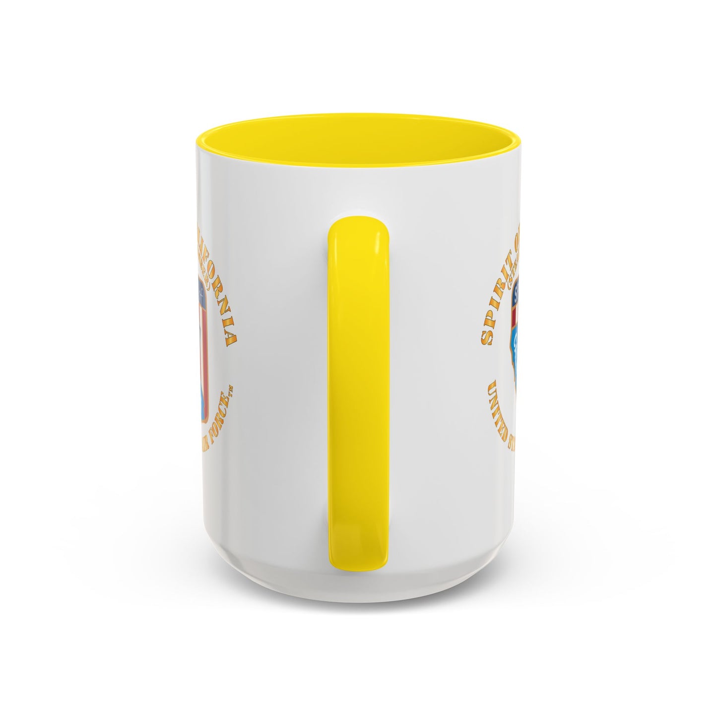 Accent Coffee Mug (11oz & 15oz) - USAF - B2 - Spirit of California - Stealth Bomber X 300