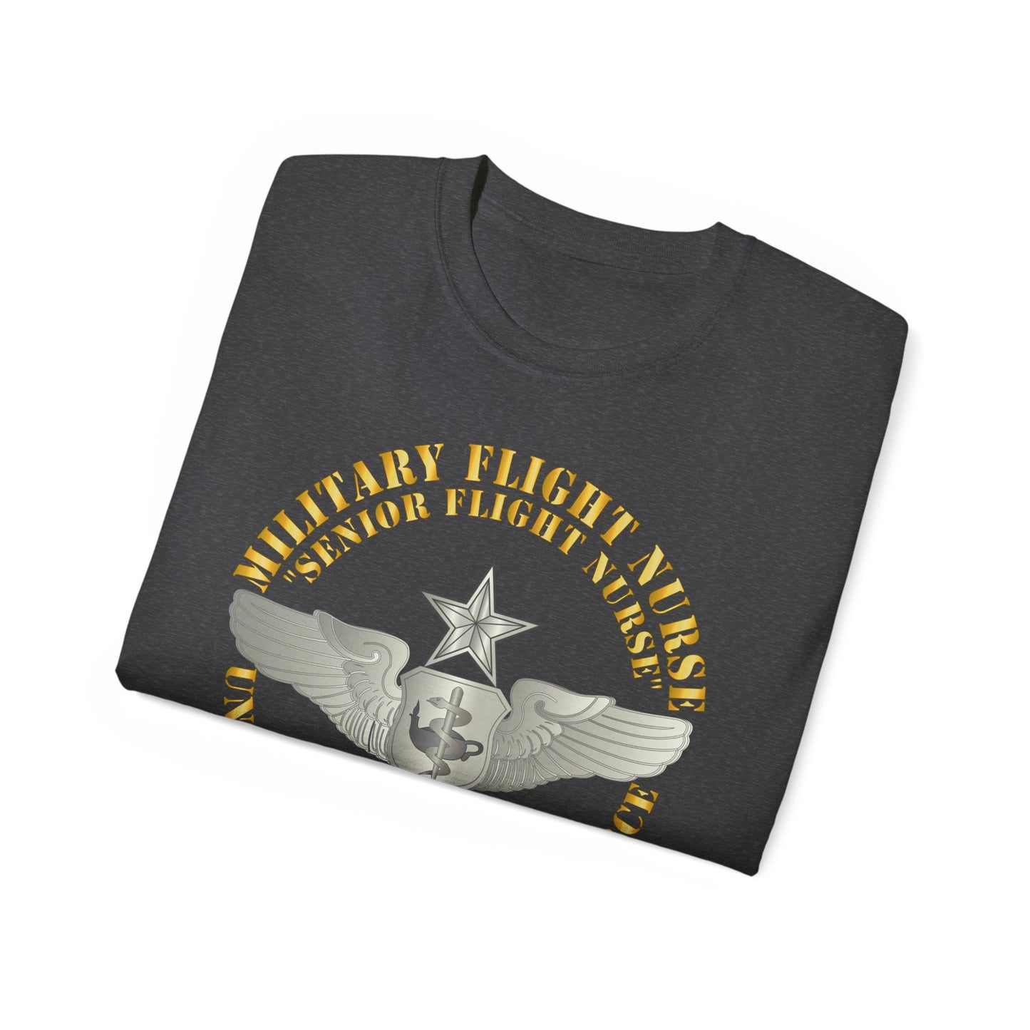 Unisex Ultra Cotton Tee - USAF - Military Flight Nurse - Flight Nurse - Senior