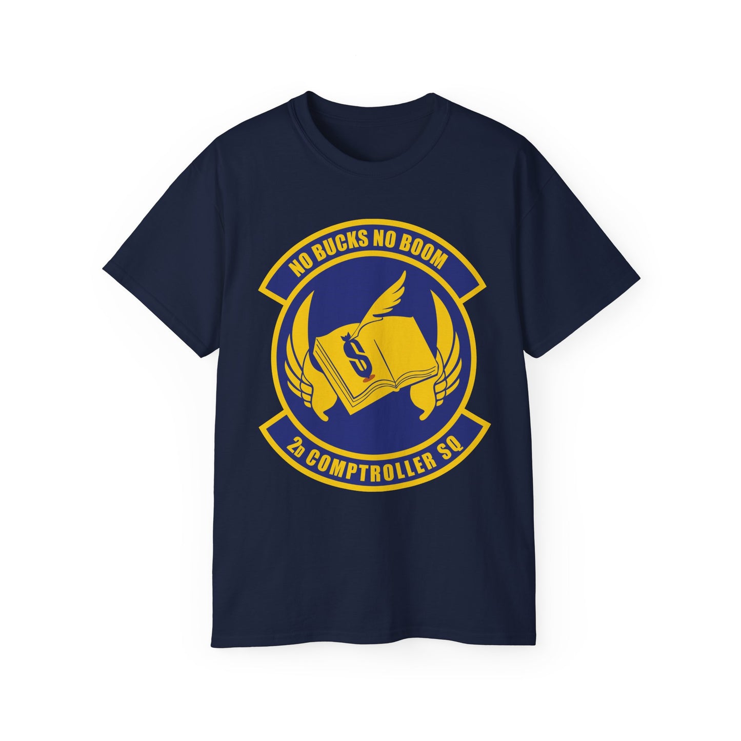 Unisex Ultra Cotton Tee -USAF - 2nd Comptroller Squadron wo txt