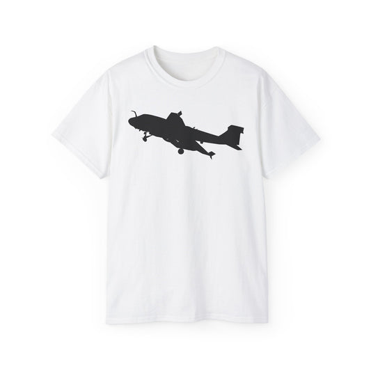 Unisex Ultra Cotton Tee - Aircraft - Navy - A-6A Intruder - Silhouette X 300