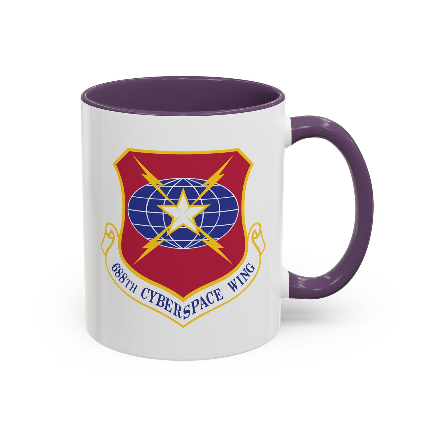 Accent Coffee Mug (11oz & 15oz) - USAF - 688th Cyberspace Wing wo Txt X 300