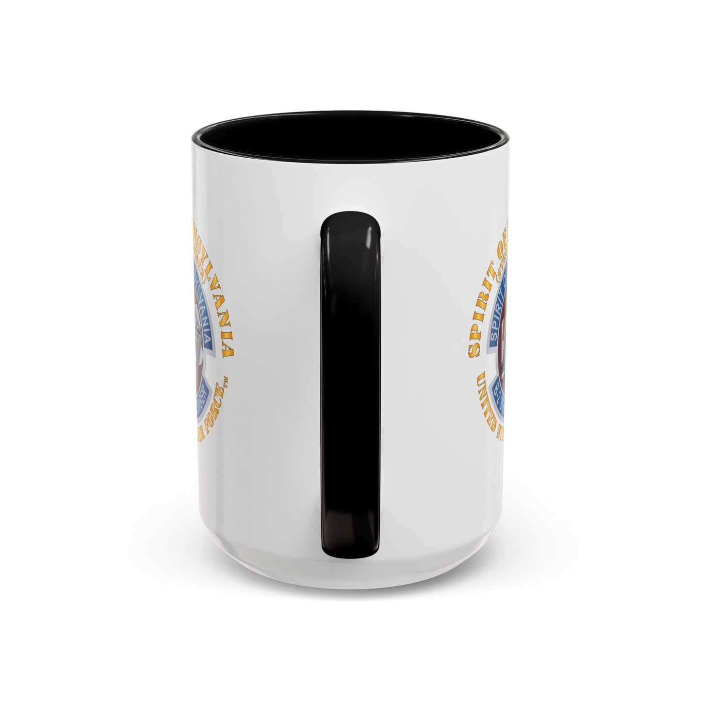 Accent Coffee Mug (11oz & 15oz) - USAF - B2 - Spirit of Pennsylvania Stealth Bomber X 300