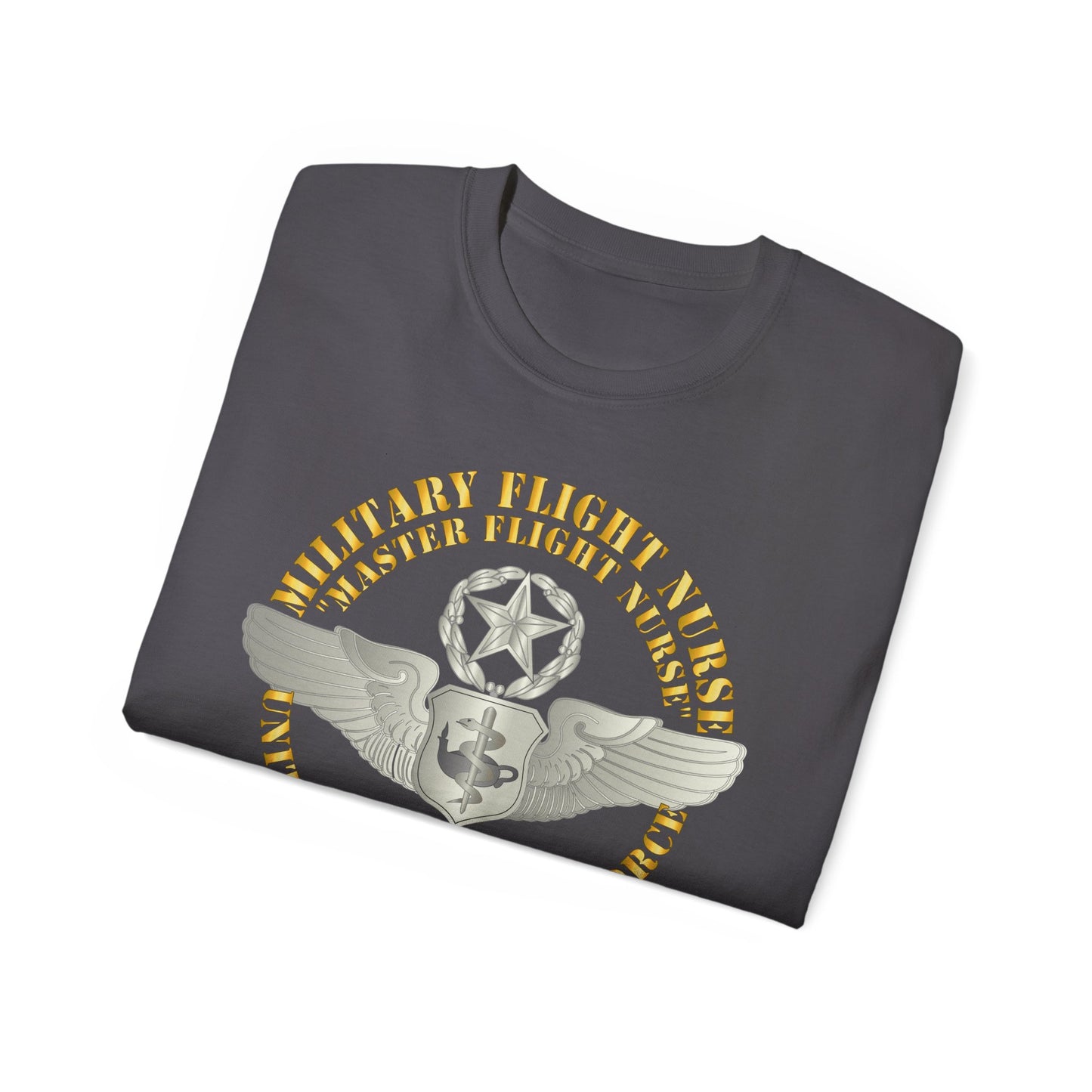 Unisex Ultra Cotton Tee - USAF - Military Flight Nurse - Flight Nurse - Master