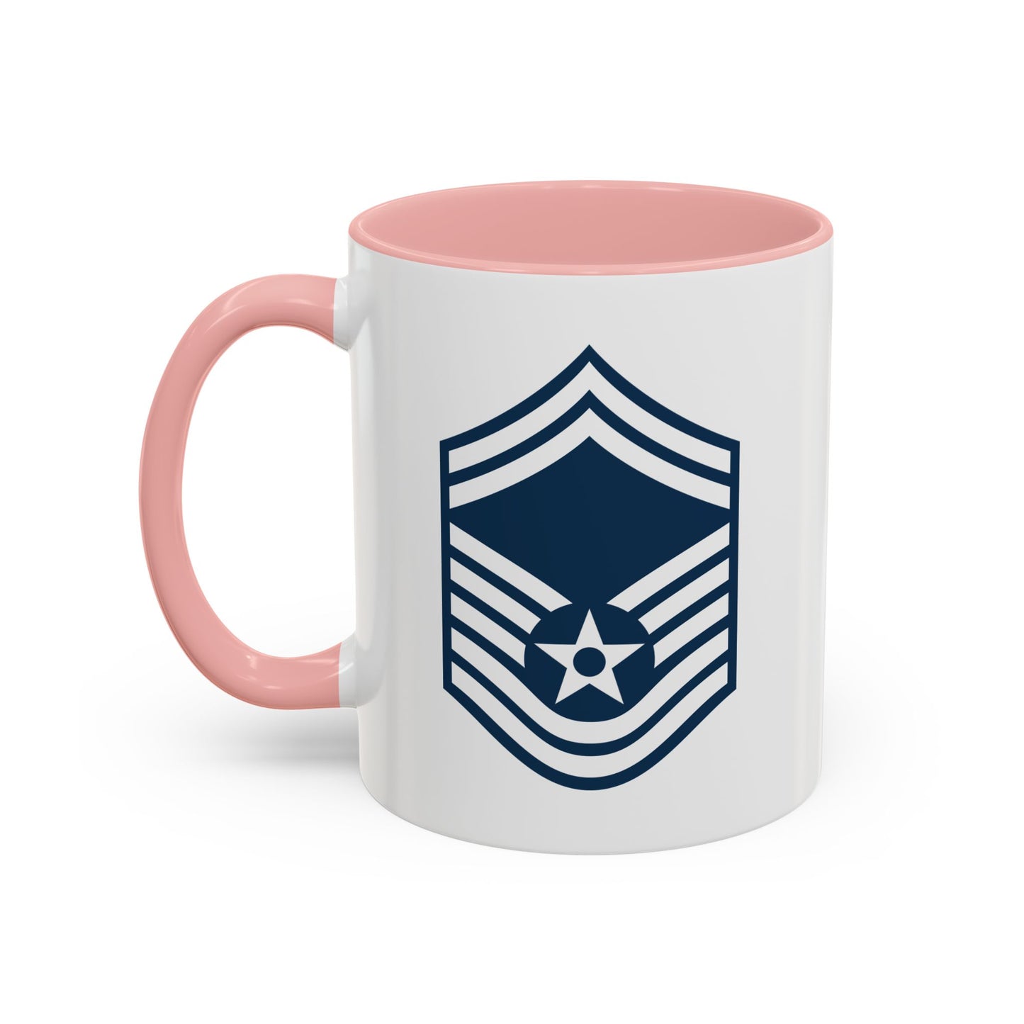 Accent Coffee Mug (11oz & 15oz) - USAF - Senior Master Sergeant (E8a) - 2020