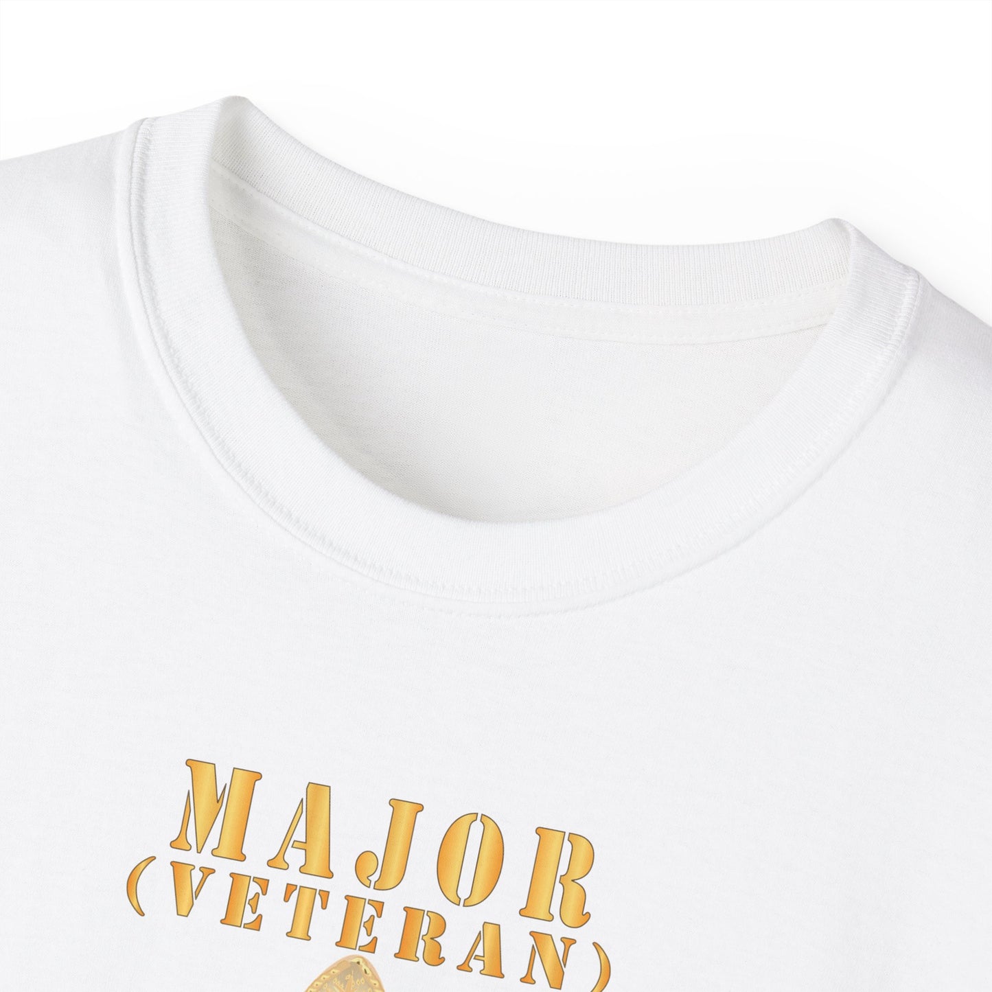 Unisex Ultra Cotton Tee - USAF - Major - MAJ - Veteran X 300