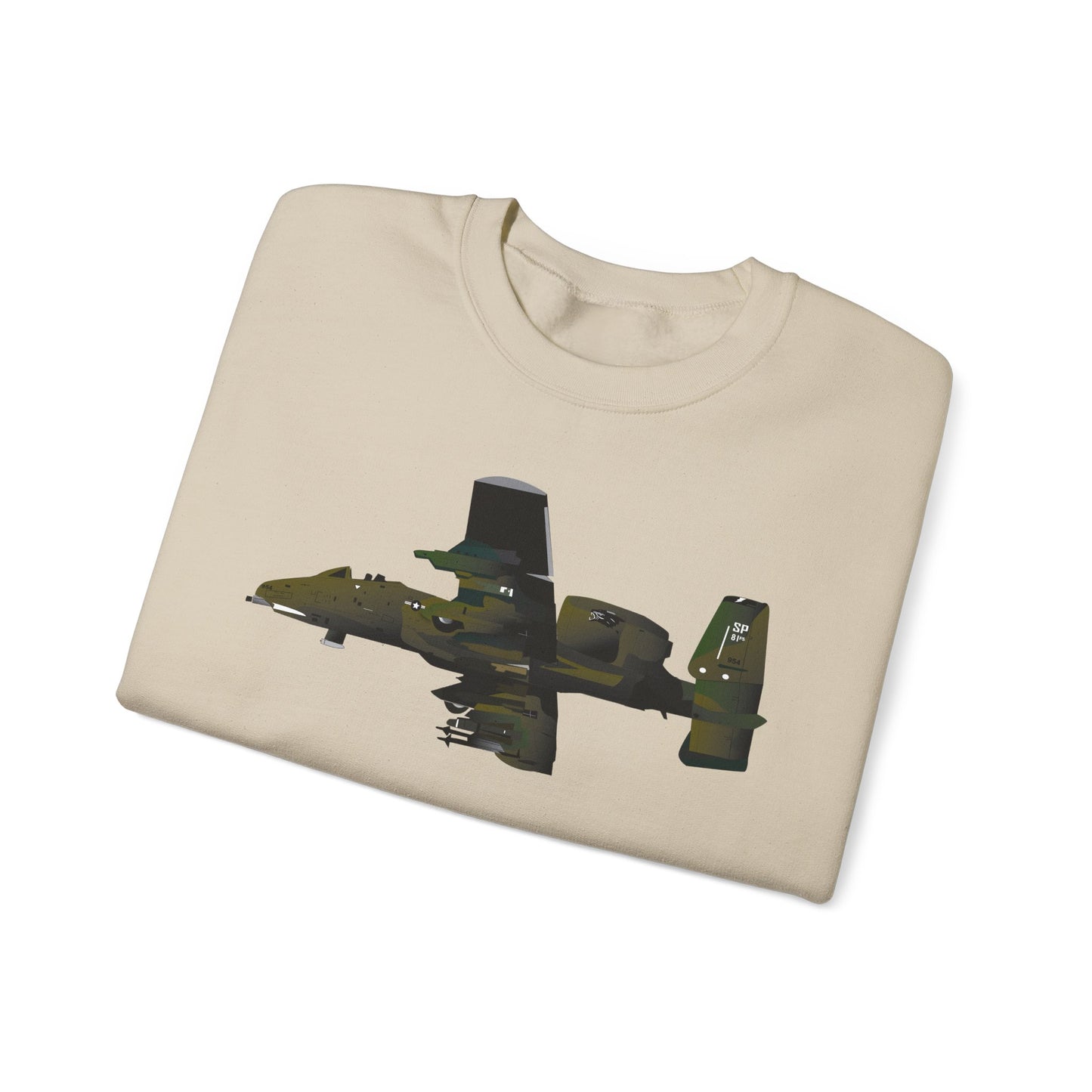 Crewneck Sweatshirt - Aircraft - A-10 Wart Hog X 300