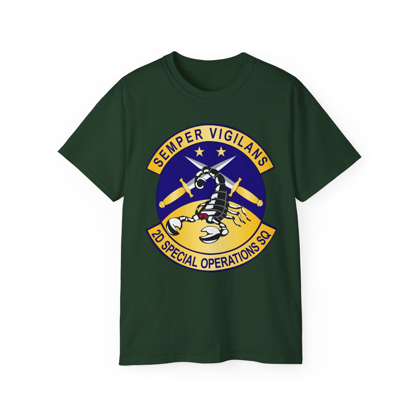 Unisex Ultra Cotton Tee - USAFSOF - 2nd Special Operations Squadron wo Txt