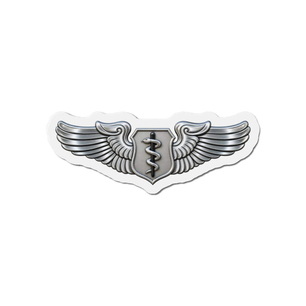 Die-Cut Magnet - USAF - Flight Surgeon Badge wo txt - 3D - Enhanced