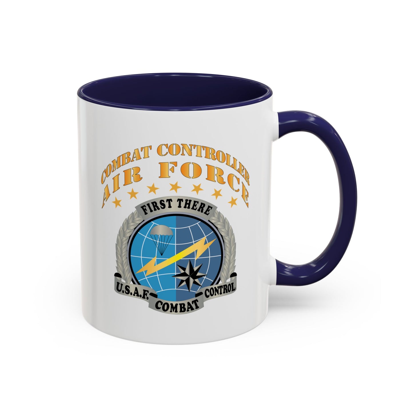 Accent Coffee Mug (11oz & 15oz) - USAF - Combat Controller X 300