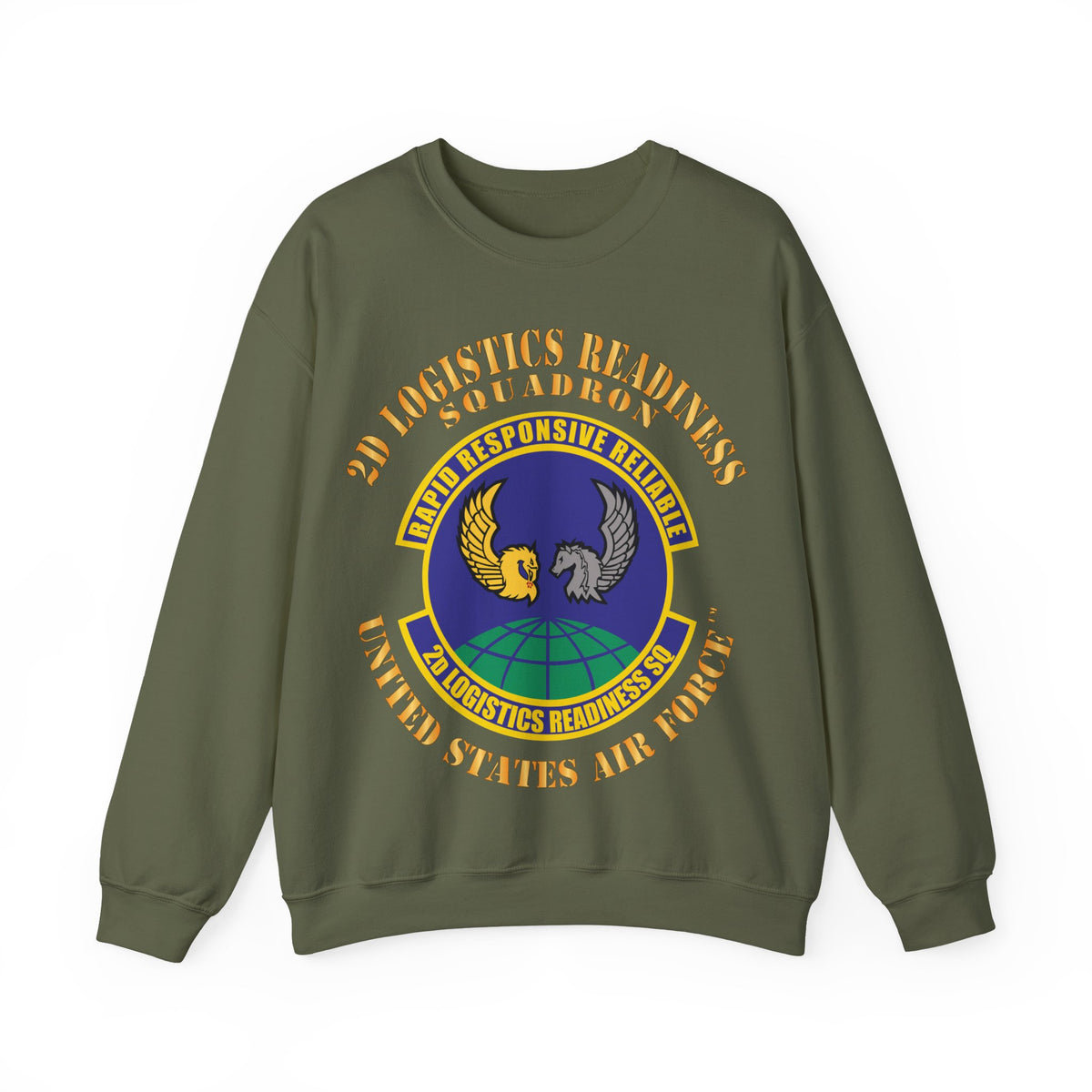 Crewneck Sweatshirt - USAF - 2d Logistics Readiness Squadron