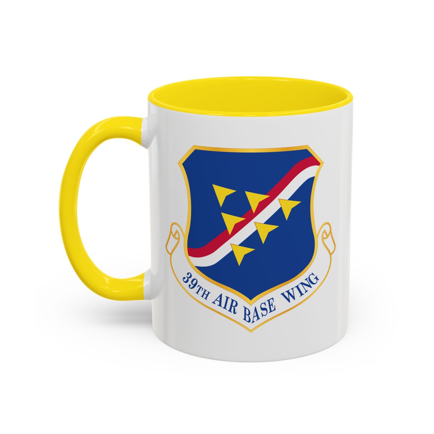 Accent Coffee Mug (11oz & 15oz) - USAF - 39th Airbase Wing wo Txt