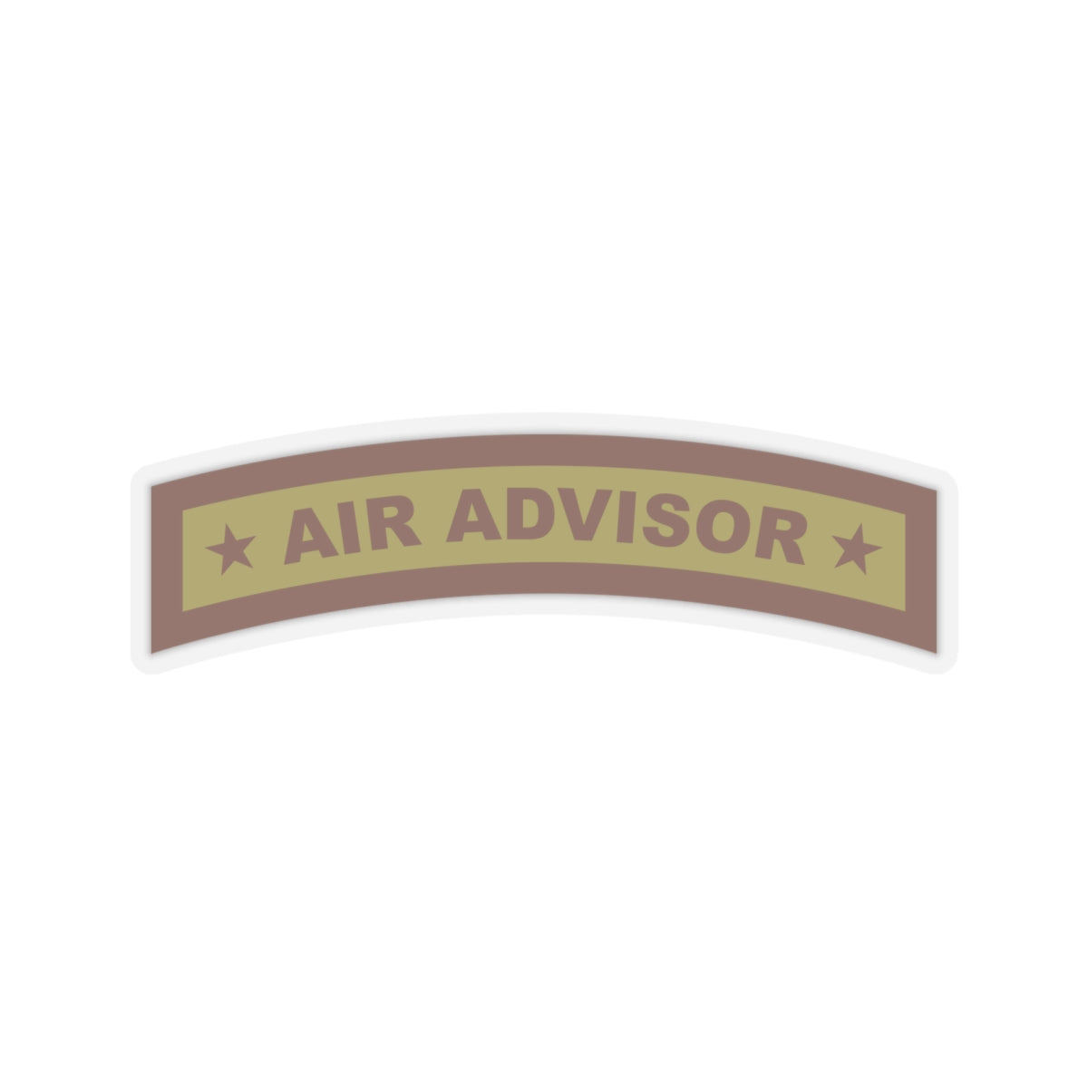 Kiss-Cut Stickers - USAF - Advanced Air Advisor Tab