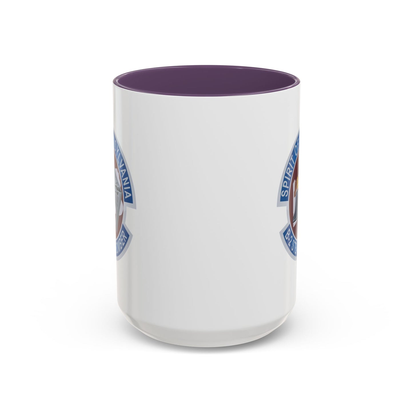 Accent Coffee Mug (11oz & 15oz) - USAF - B2 - Spirit of Pennsylvania Stealth Bomber wo Txt X 300