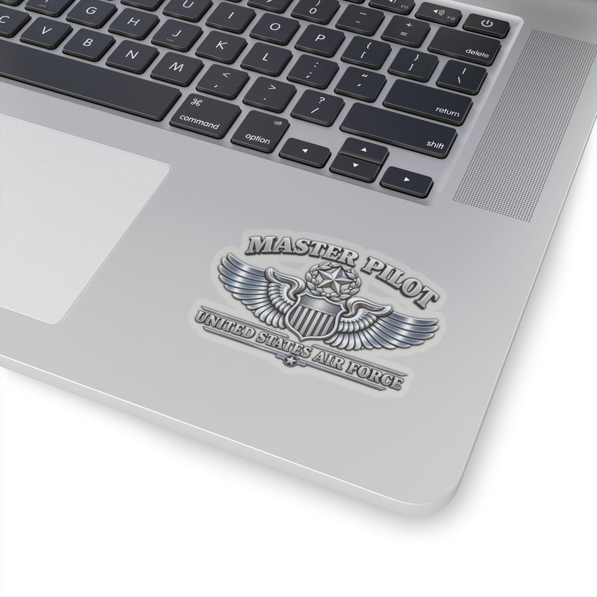 Kiss-Cut Stickers - USAF - Master Pilot Badge - United States Air Force - 3D - Enhanced
