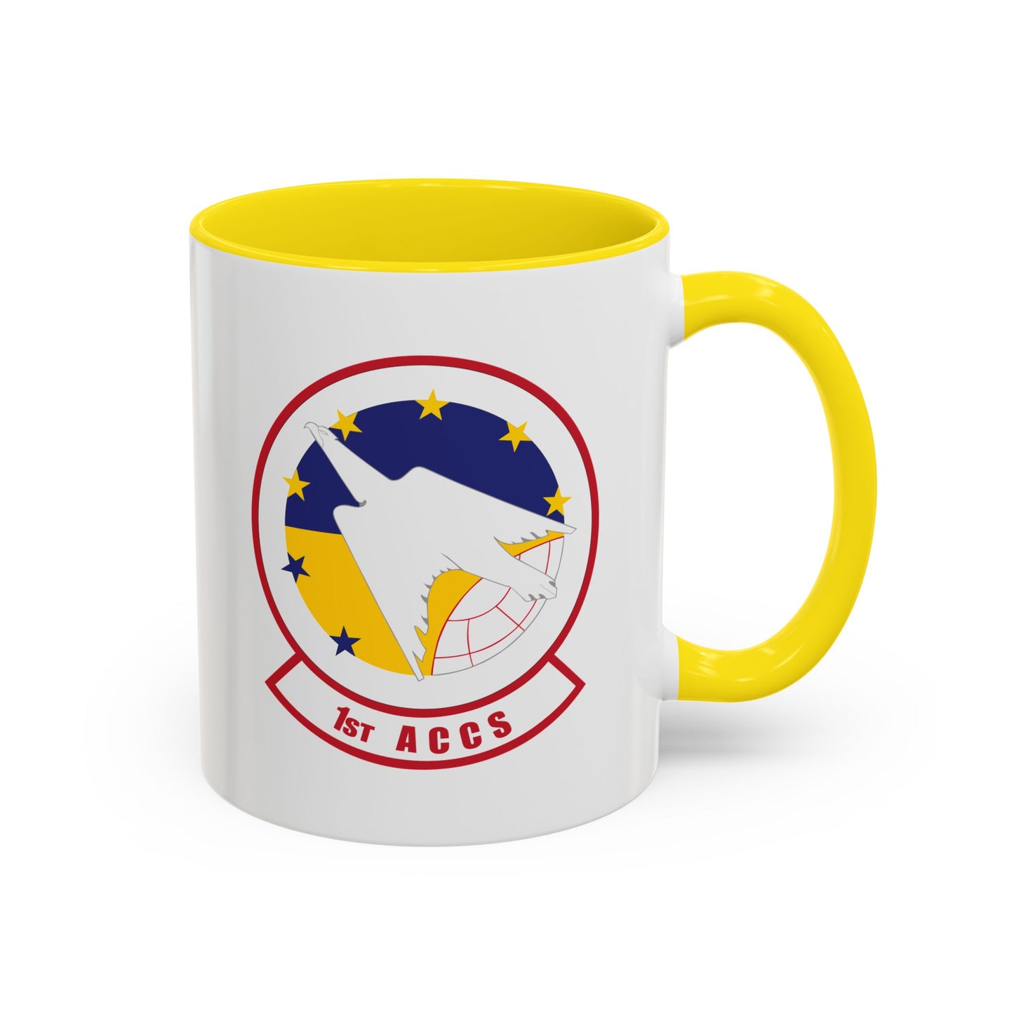 Accent Coffee Mug (11oz & 15oz) - USAF - 1st Airborne Command Control Squadron (ACC) wo txt X 300