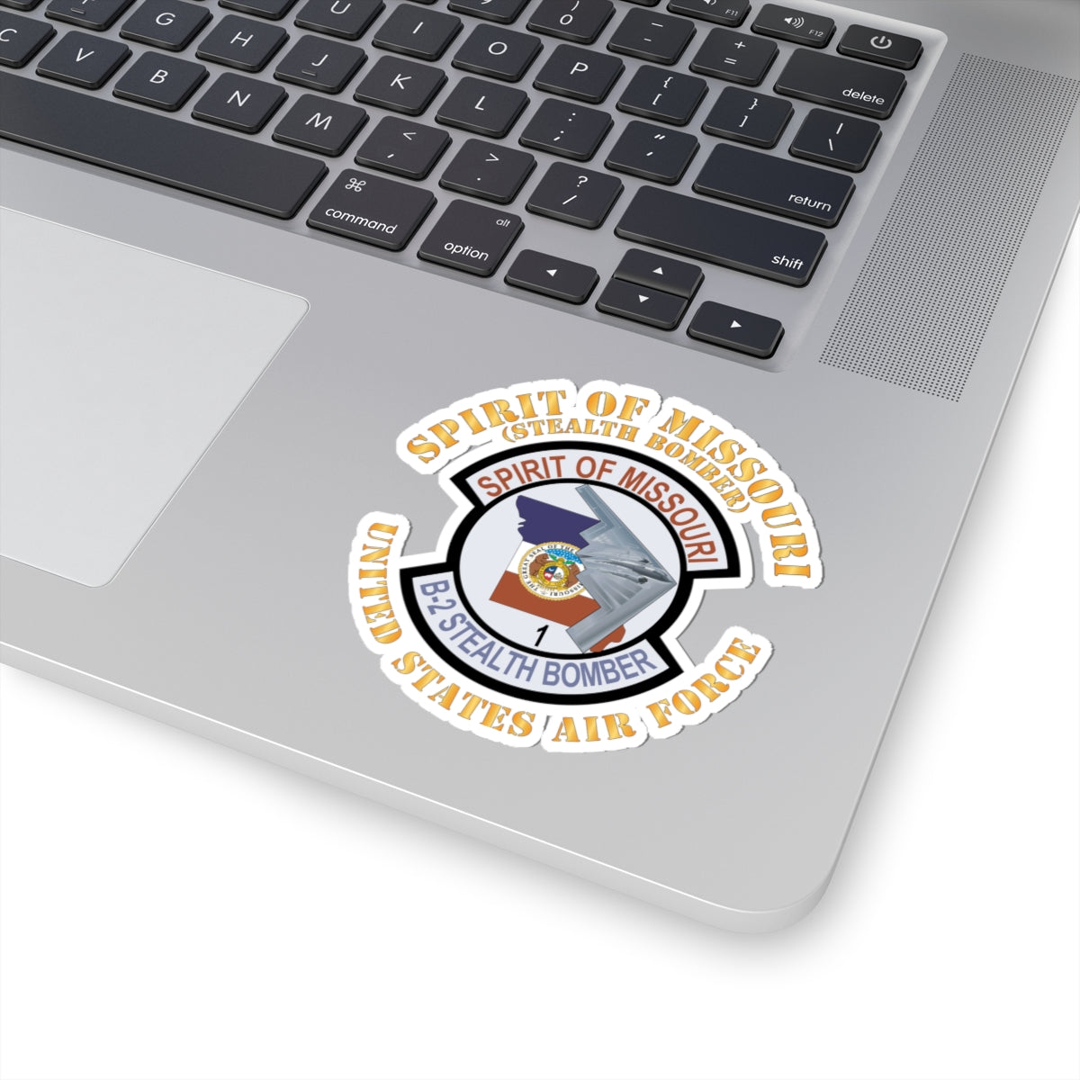 Kiss-Cut Stickers - USAF - B2 - Spirit of Missouri Stealth Bomber X 300