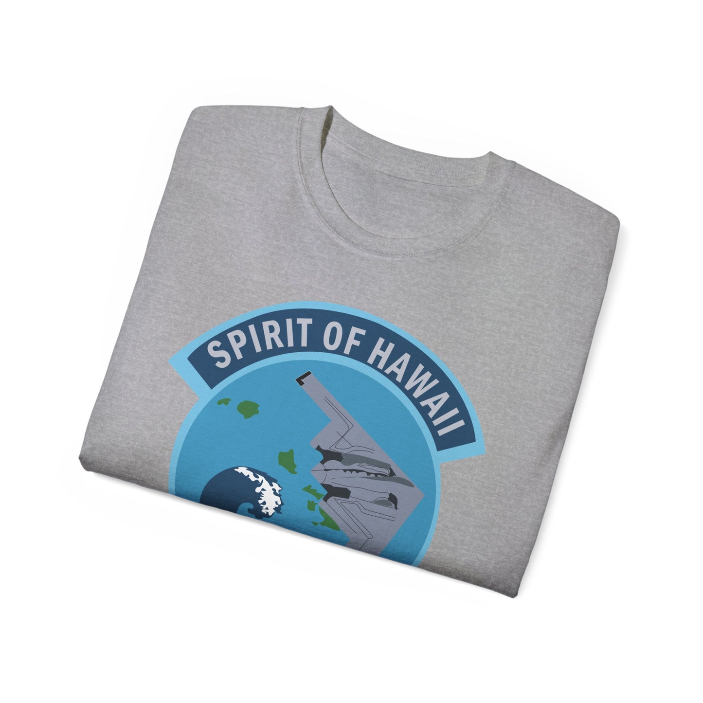 Unisex Ultra Cotton Tee - USAF - B2 - Spirit of Hawaii - Stealth Bomber wo txt X 300