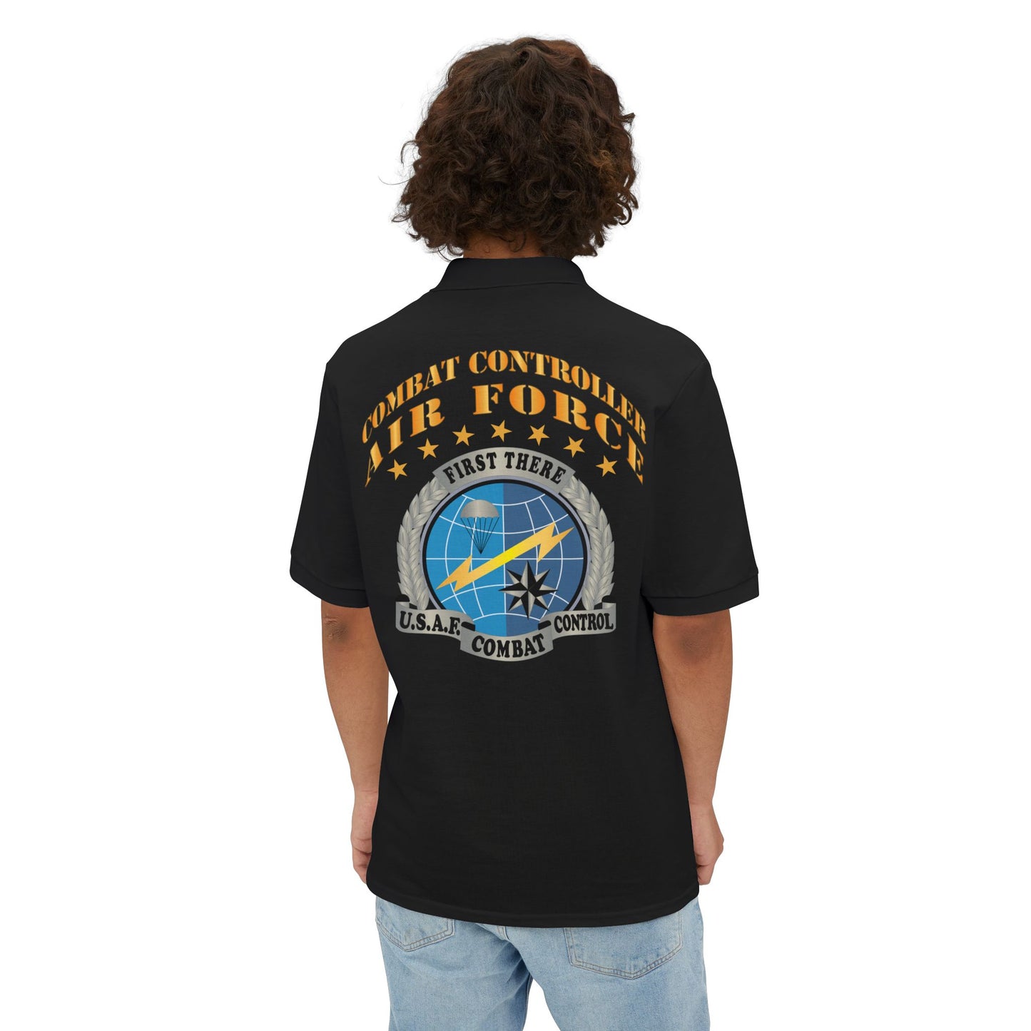 Men's Piqué Polo - USAF - Combat Controller X 300