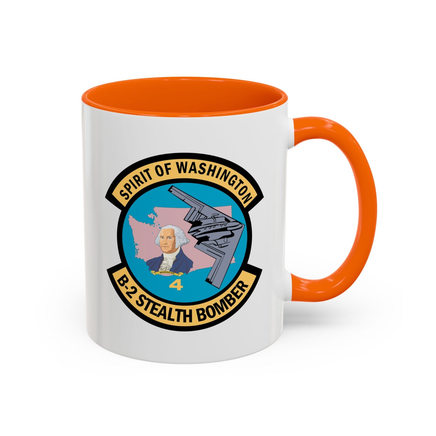 Accent Coffee Mug (11oz & 15oz) - USAF - B2 - Spirit of Washington - Stealth Bomber wo txt X 300