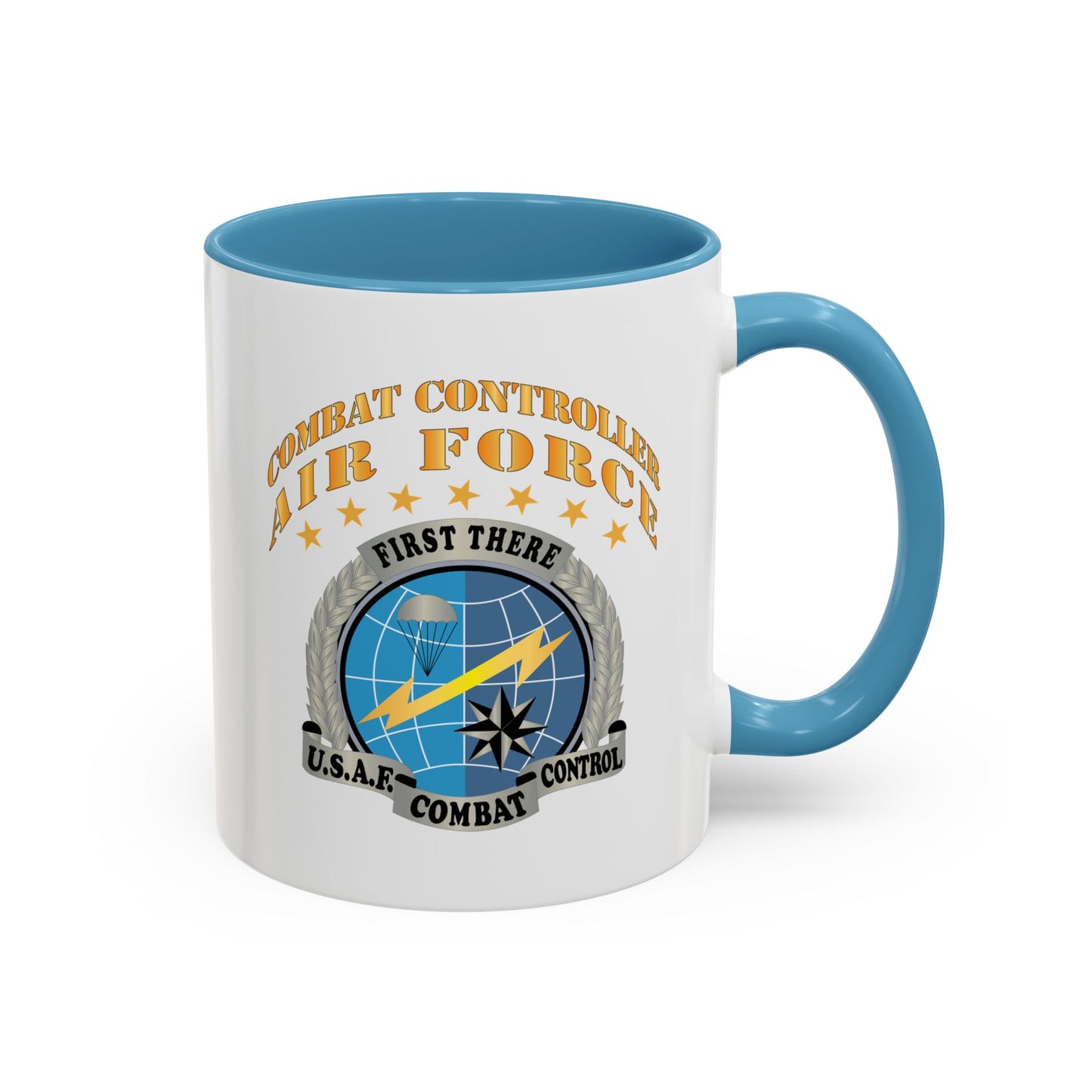 Accent Coffee Mug (11oz & 15oz) - USAF - Combat Controller X 300