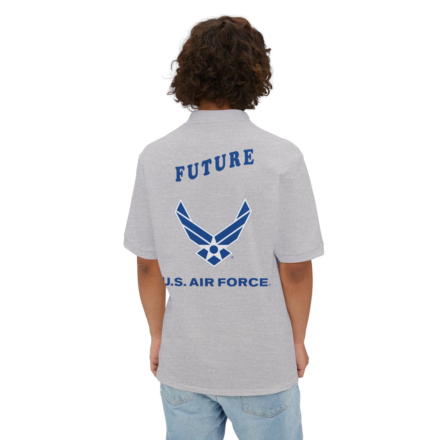 Men's Piqué Polo - USAF - Future Air Force X 300