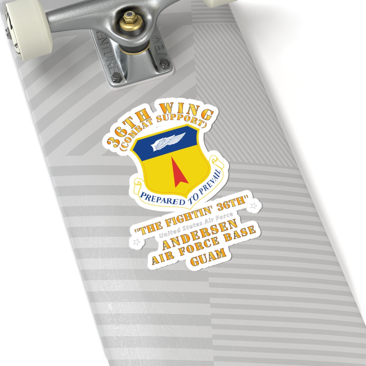 Kiss-Cut Stickers - USAF - 36th Wing - Anderson AFB - Guam