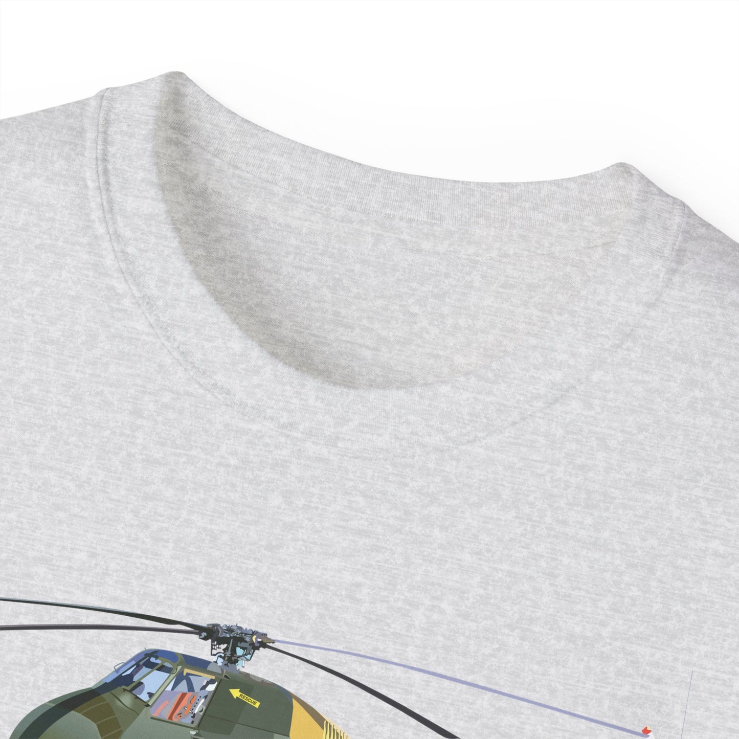 Unisex Ultra Cotton Tee - H-34 Choctaw wo Txt X 300
