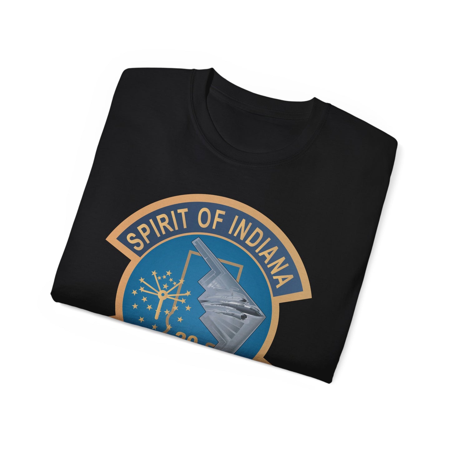 Unisex Ultra Cotton Tee - USAF - B2 - Spirit of Indiana - Stealth Bomber wo txt X 300