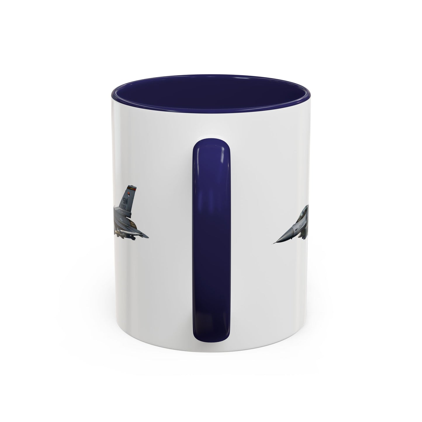 Accent Coffee Mug (11oz & 15oz) - USAF - F-16 Fighting Falcon wo txt X 300