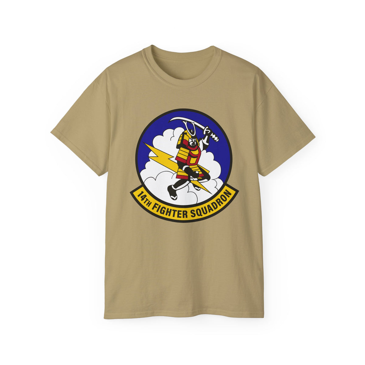 Unisex Ultra Cotton Tee - USAF - 14th Fighter Squadron wo txt