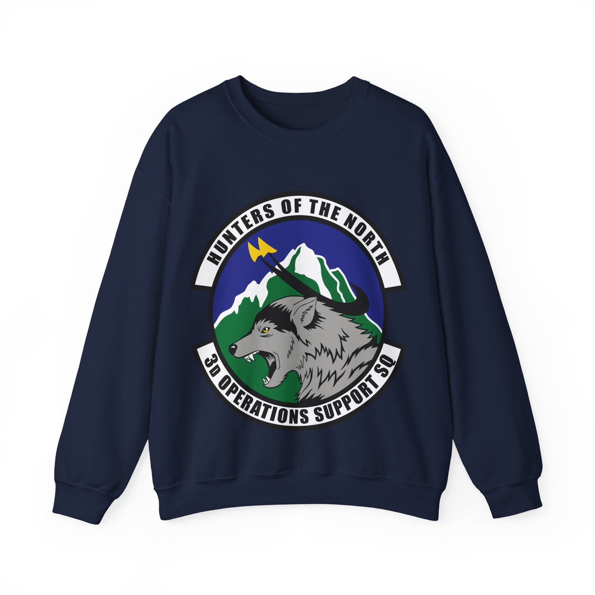 Crewneck Sweatshirt - USAF - 3rd Operations Support Squadron wo txt X 300