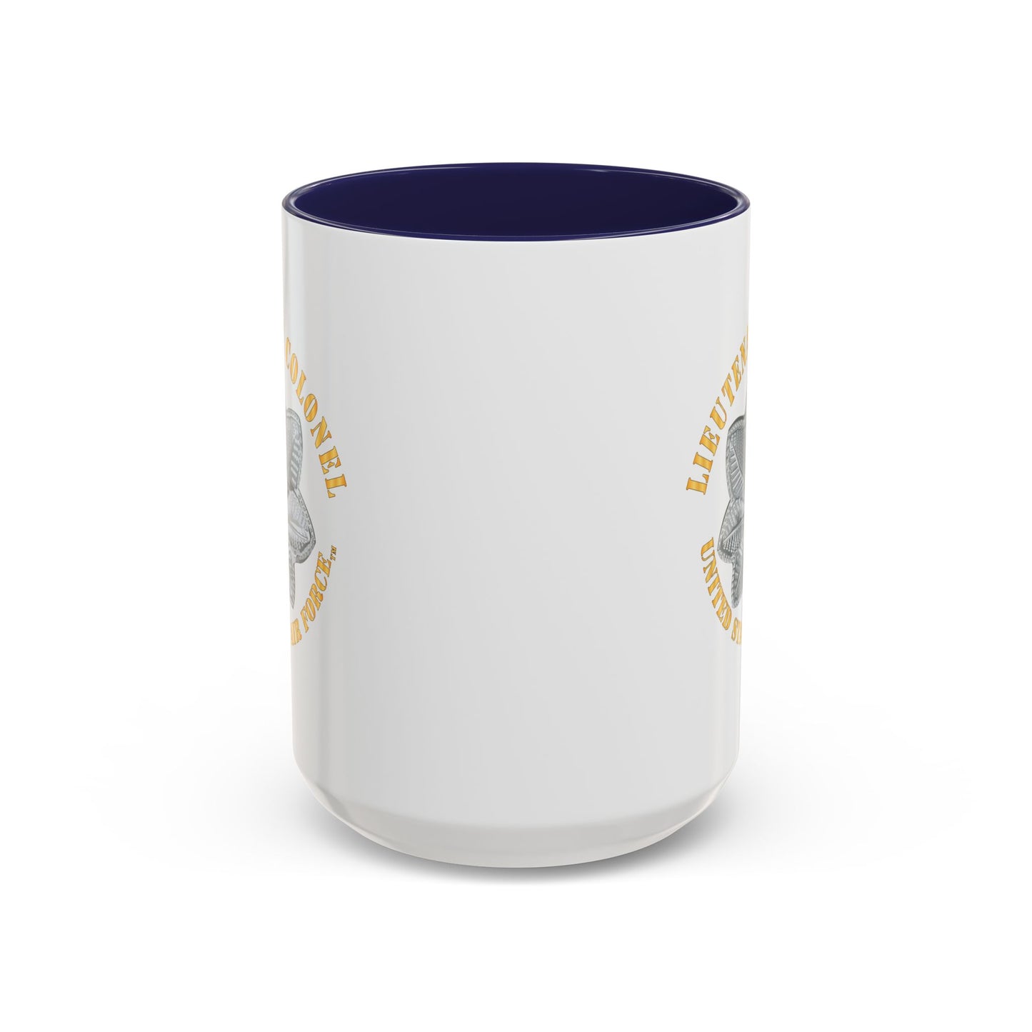 Accent Coffee Mug (11oz & 15oz) - USAF - Lieutenant Colonel - LTC - TM X 300