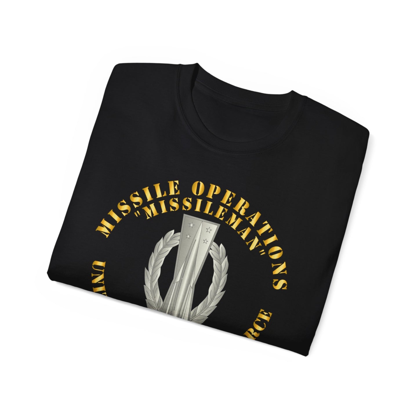 Unisex Ultra Cotton Tee - USAF - Missile Operations - Missileman - Basic