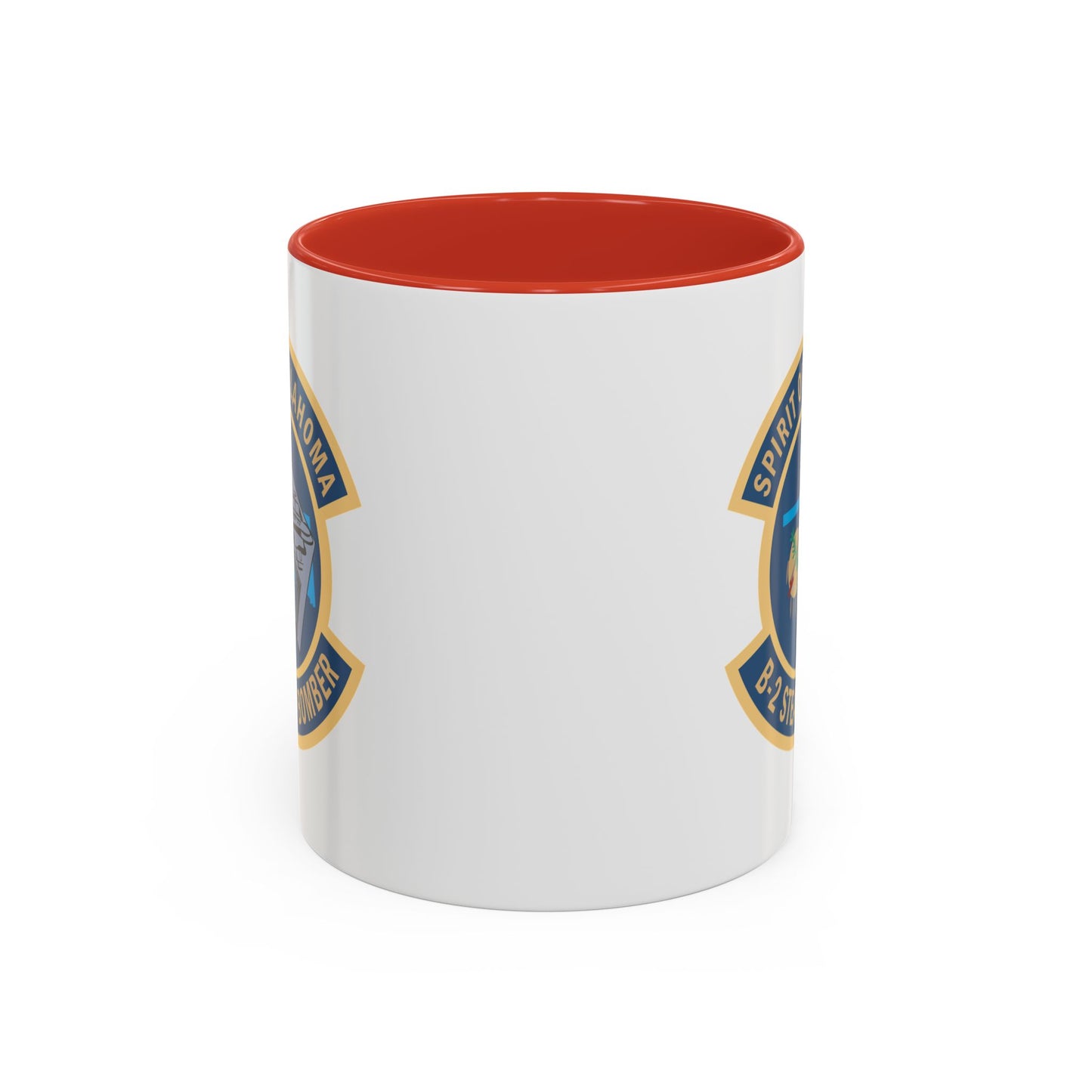 Accent Coffee Mug (11oz & 15oz) - USAF - B2 - Spirit of Oklahoma - Stealth Bomber wo txt X 300