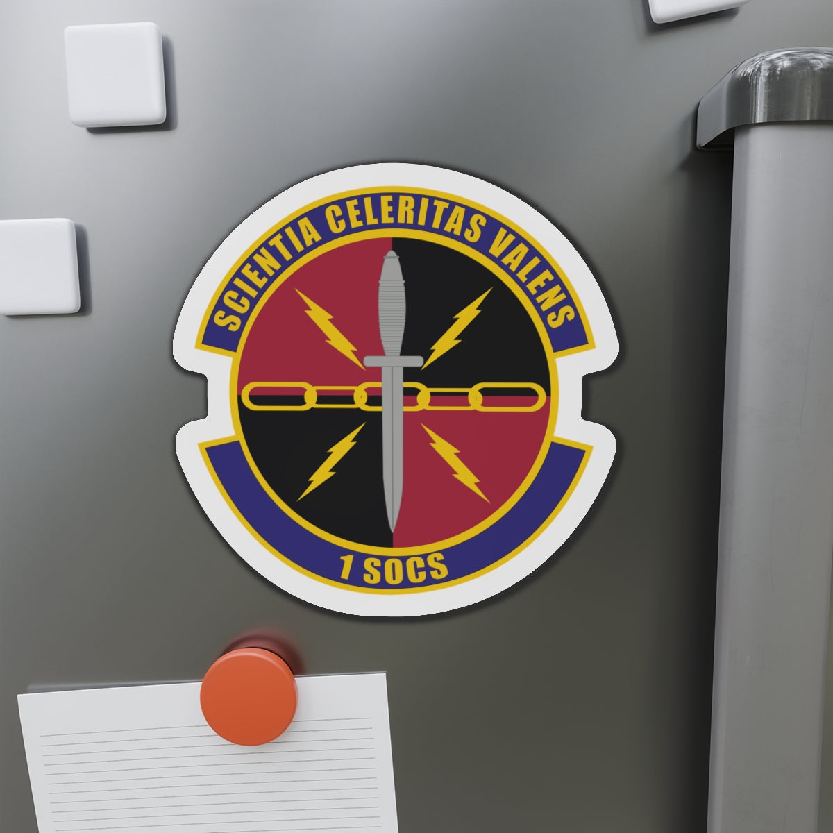 Die-Cut Magnet - USAF - 1st Special Operations Communication Squadron wo txt